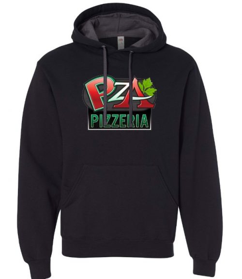PZA Pizzeria 2 Toned Hooded Sweatshirt in Lake Havasu City