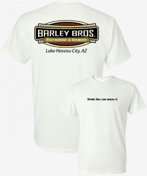 Barley Brothers Unisex Comfort Colors Tee in White
